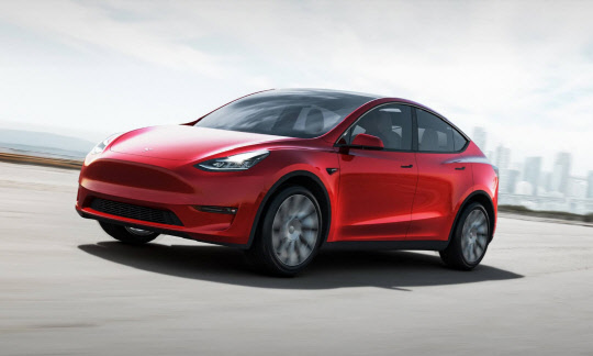 테슬라 모델Y.<테슬라 홈페이지>